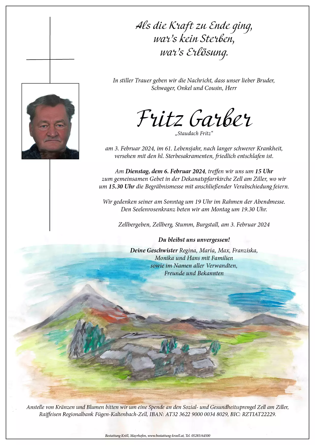 Parte von Fritz Garber